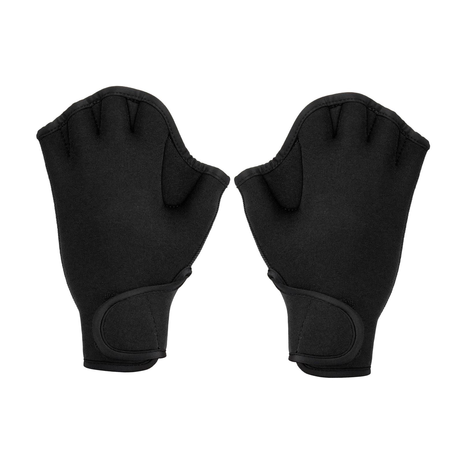 Aquatic Sports Equipment - ถุงมือว่ายน้ำแบบมีตาข่าย นีโอพรีน อุปกรณ์กันน้ำ ถุงมือกีฬาทางน้ำสำหรับการฝึกพายในน้ำ ผู้ชาย ผู้หญิง