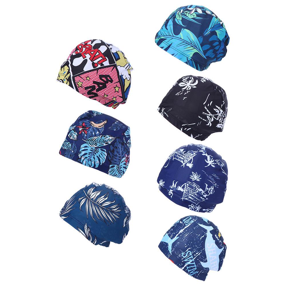 Aquatic Sports Hat - หมวกว่ายน้ำคาลิโก ระบายอากาศได้ดี ยืดหยุ่น กันน้ำ แห้งเร็ว ป้องกันหู
