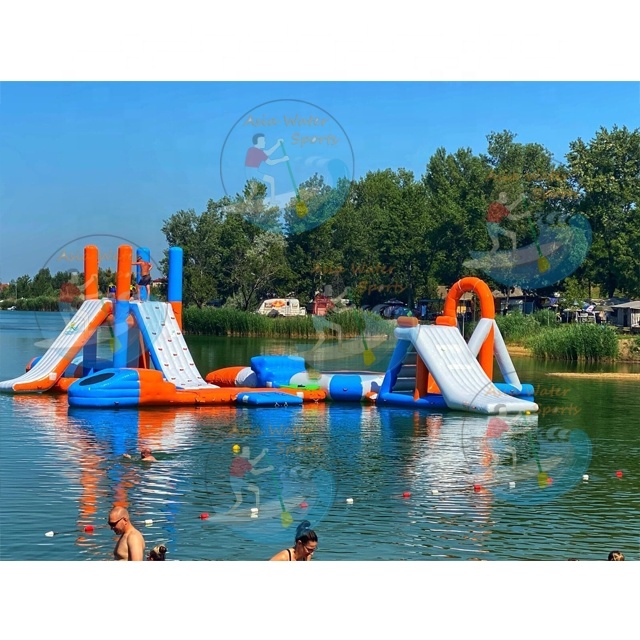 Aquatic Sports Equipment - สวนน้ำเป่าลมกลางแจ้งสำหรับกีฬาทางน้ำเชิงพาณิชย์ในทะเลสาบ อุปกรณ์เล่นน้ำสำหรับผู้ใหญ่และเด็ก