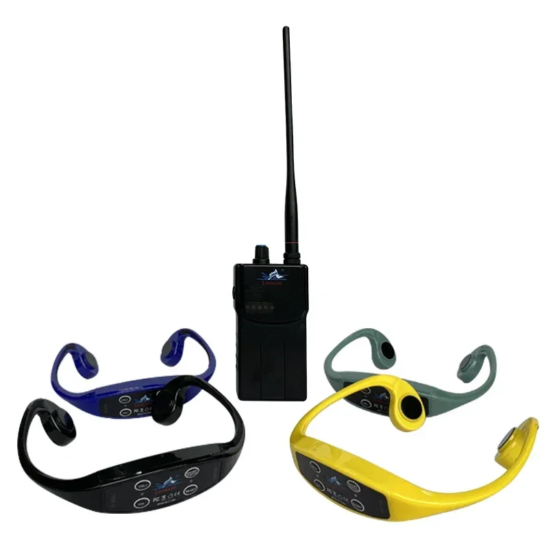 Aquatic Sports Equipment - กีฬาทางน้ํา H904 หูฟังการนํากระดูกการสื่อสารชุดหูฟังการฝึกว่ายน้ํา