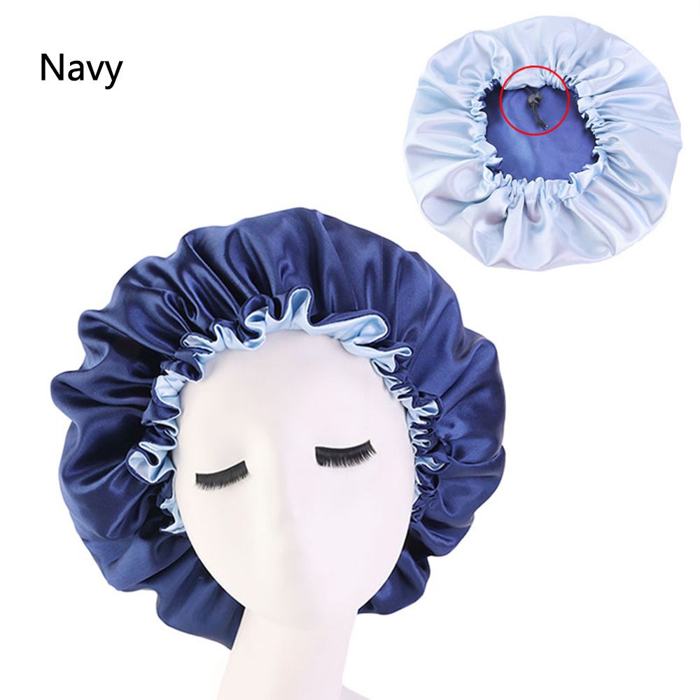 Aquatic Sports Hat - REVERSIBLE Double Layer อุปกรณ์จัดแต่งทรงผม Night Sleep