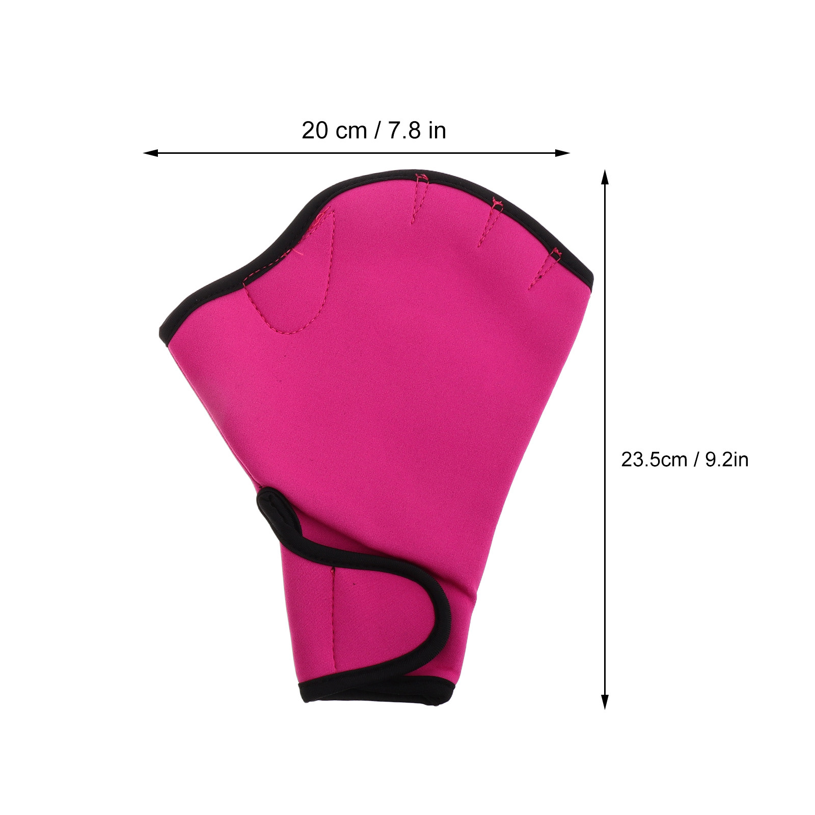 1 คู่ถุงมือฝึกว่ายน้ำไนลอนสบาย - Aquatic Sports Equipment บทวิจารณ์และราคา