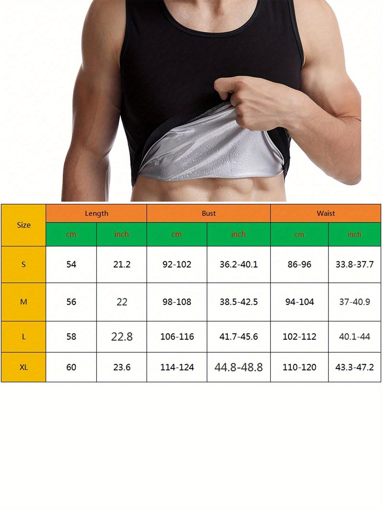 เสื้อซาวน่าสำหรับผู้ชาย 1 ชิ้น - Aquatic Gym บทวิจารณ์และราคา