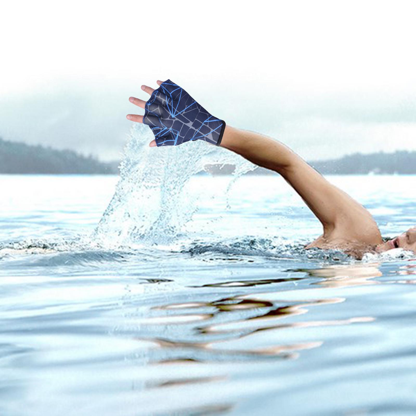 ถุงมือว่ายน้ำแบบกบ ถุงมือสำหรั - Aquatic Sports Types บทวิจารณ์และราคา