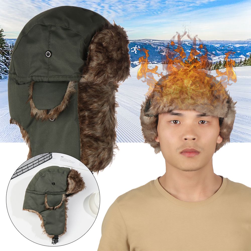 หมวกกันหนาวแบบรัสเซียสำหรับผู้ - Aquatic Sports Hat บทวิจารณ์และราคา
