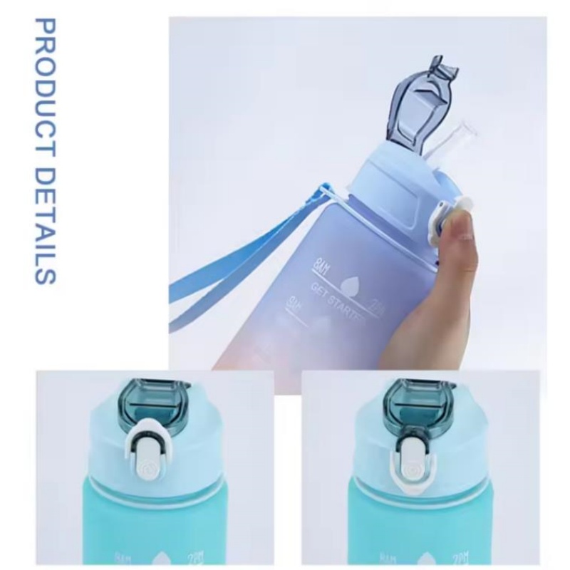 ขวดน้ำกีฬา 750 มล. พร้อมตัวบอก - Aquatic Gym บทวิจารณ์และราคา